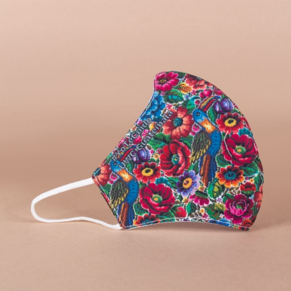 Guatemalan traditional print Facemask